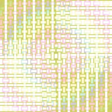 Seamless stripes and rectangles pattern pastel multicolored Stock Illustration
