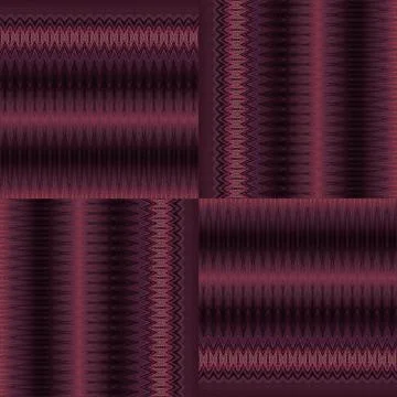 Seamless stripes and squares pattern red brown violet purple Stock Illustration