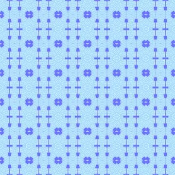 Seamless stripes pattern blue Stock Illustration