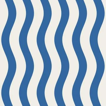Seamless stripes Pattern vintage blue 3 Stripes Wavy 15 09 2026 09.30 Ilustración de archivo