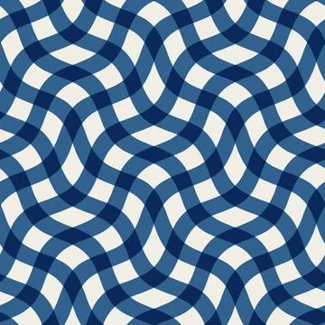 Seamless stripes Pattern vintage blue 10 Wavy Grid Diagonal 15 09 2026 09.30 Ilustración de archivo