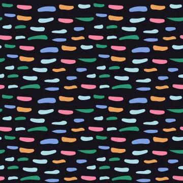 Seamless strokes pattern Stock Illustration