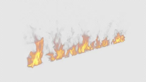 Seamless Structure Fire Loop Simulation. Vidéo 292729012