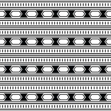 Seamless stylish texture with ancient style, square and line theme Stock Illustration