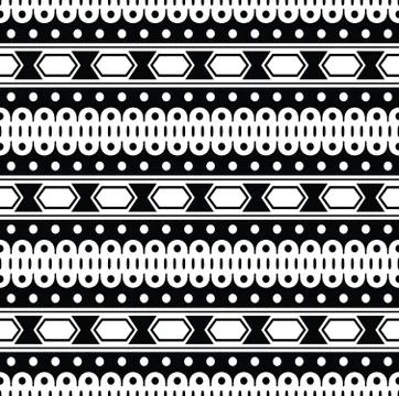 Seamless stylish texture with ancient style Stock Illustration