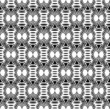 Seamless stylish texture with ancient style Stock Illustration