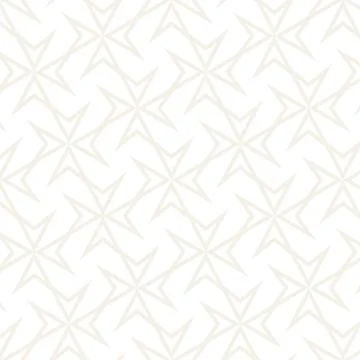 Seamless subtle cross lattice pattern. Abstract geometric tiling mosaic. St.. Illustrazione stock