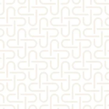 Seamless subtle cross lattice pattern. Abstract geometric tiling mosaic. Styl Stock Illustration