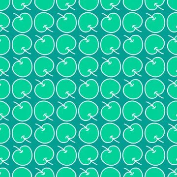 Seamless summer background. Hand drawn pattern Stock Illustration