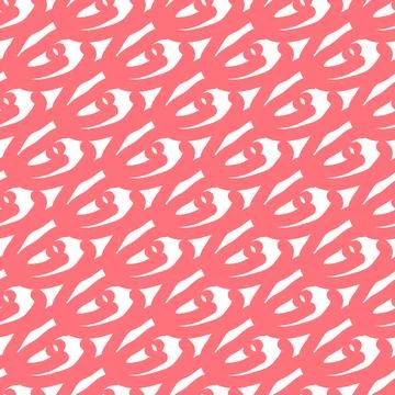 Seamless summer color pattern of abstract shapes Illustrazione stock