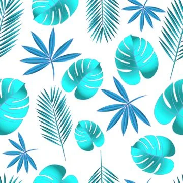 Seamless summer pattern Stock Illustration