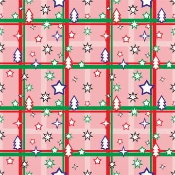 Seamless sweater vector print, winter season background, new year, chiristmas. Stock Illustration