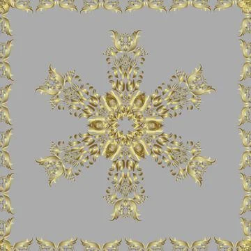 Seamless swirl pattern. In simple style. Endless curl ornament. Vector. Sketch, Stock Illustration