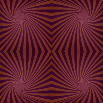 Seamless swirling rays pattern background design Illustrazione stock