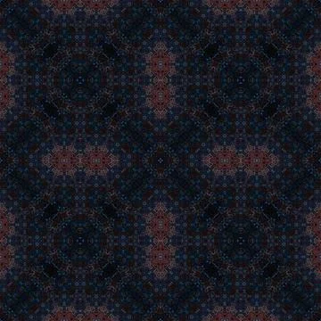 Seamless symmetrical pattern. The texture is abstract. Abstract endless sym.. イラスト素材