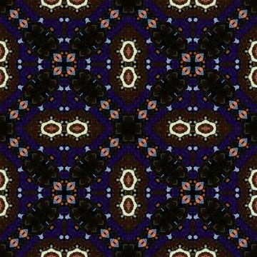 Seamless symmetrical pattern. The texture is abstract. Abstract endless sym.. イラスト素材