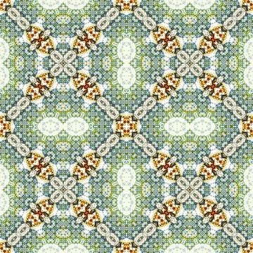 Seamless symmetrical pattern. The texture is abstract. Abstract endless sym.. イラスト素材