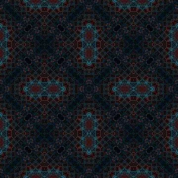 Seamless symmetrical pattern. The texture is abstract. Abstract endless sym.. イラスト素材