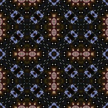 Seamless symmetrical pattern. The texture is abstract. Abstract endless sym.. Illustrazione stock