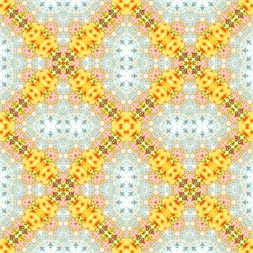 Seamless symmetrical pattern. The texture is abstract. Abstract endless sym.. イラスト素材