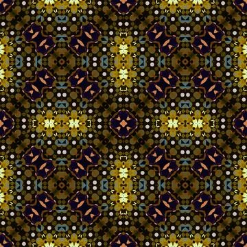 Seamless symmetrical pattern. The texture is abstract. Abstract endless sym.. イラスト素材