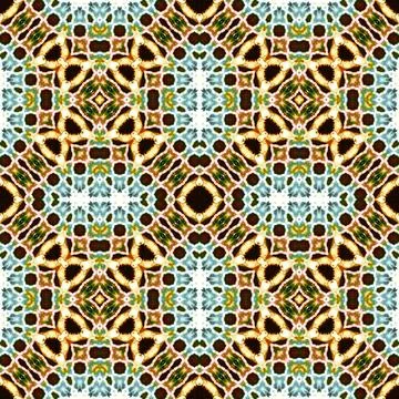 Seamless symmetrical pattern. The texture is abstract. Abstract endless sym.. イラスト素材
