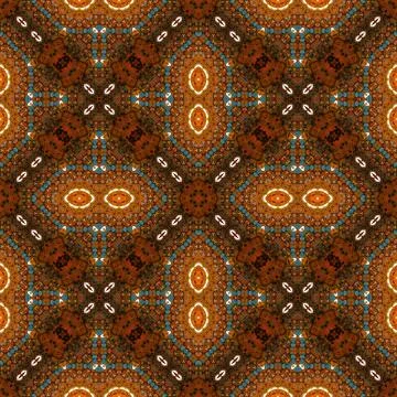 Seamless symmetrical pattern. The texture is abstract. Abstract endless sym.. イラスト素材