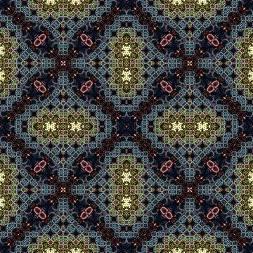 Seamless symmetrical pattern. The texture is abstract. Abstract endless sym.. イラスト素材