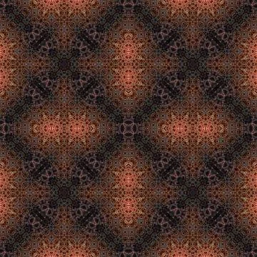 Seamless symmetrical pattern. The texture is abstract. Abstract endless sym.. イラスト素材