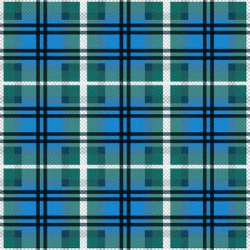 Seamless tartan checkered texture Stock Illustration