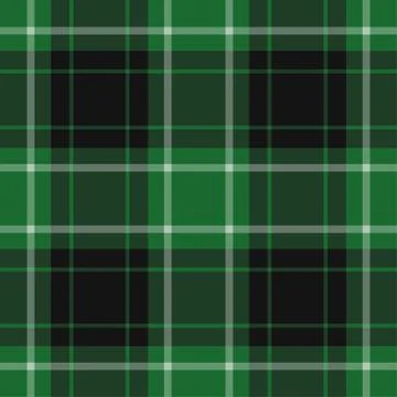 Seamless tartan - green Stock Illustration