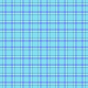 Seamless tartan pattern. A classic Scottish checkered design with blue hues.  イラスト素材