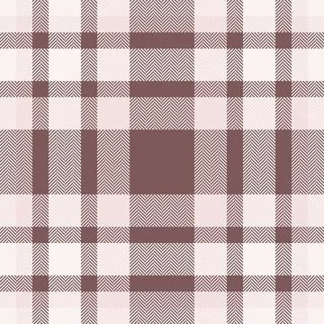 Seamless tartan pattern in earthy tones. Ideal for textile design, background イラスト素材