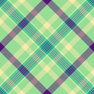 Seamless tartan pattern in fresh, modern colors. Ideal for textile design, wr イラスト素材