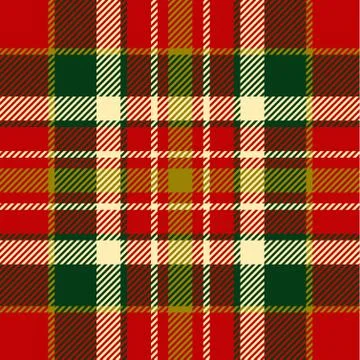 Seamless tartan pattern Stock Illustration