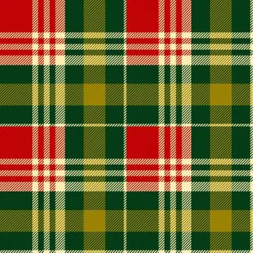 Seamless tartan pattern Stock Illustration