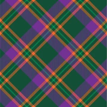 Seamless tartan pattern Stock Illustration