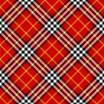 Seamless tartan pattern Stock Illustration