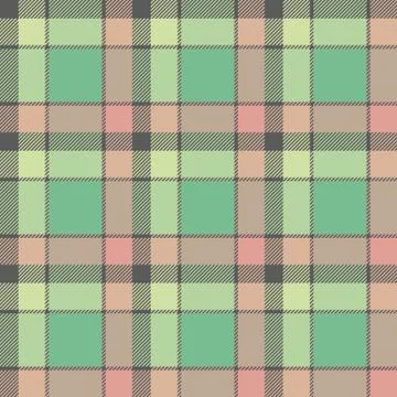 Seamless tartan pattern Stock Illustration