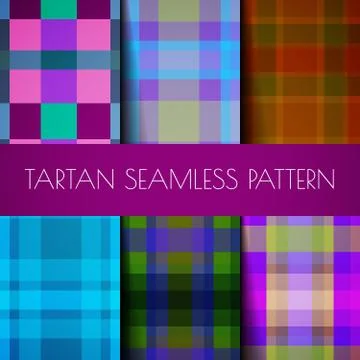 Seamless tartan pattern Stock Illustration