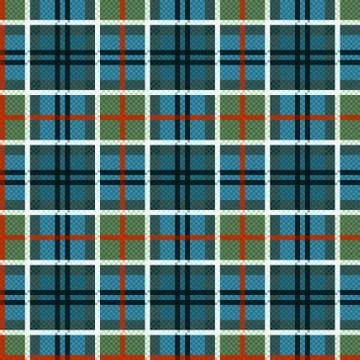 Seamless tartan pattern Stock Illustration