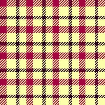 Seamless tartan pattern vector Stock Illustration