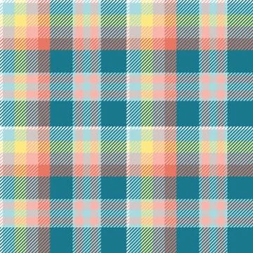 Seamless tartan pattern vector Stock Illustration