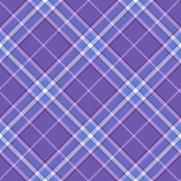Seamless tartan pattern vector Stock Illustration