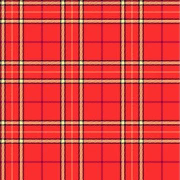 Seamless tartan pattern vector illustration Stock Illustration