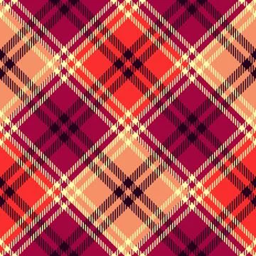 Seamless tartan pattern vector illustration Stock Illustration