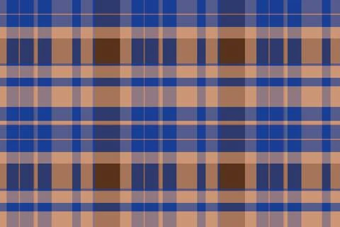 Seamless tartan plaid pattern background. Textile texture. Vector. Stock Illustration