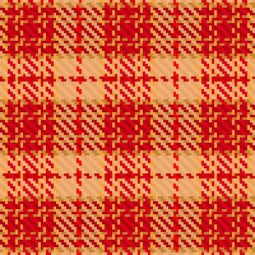 Seamless tartan plaid pattern background. Textile texture. Vector. Stock Illustration