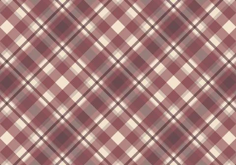 Seamless tartan plaid pattern background. Fabric texture. Vector. Illustrazione stock