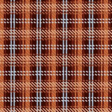 Seamless tartan plaid pattern background. Fabric texture. Vector. Stock Illustration